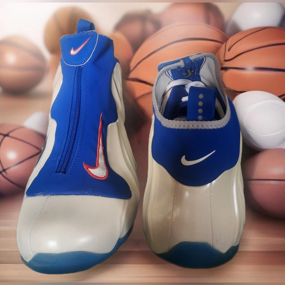 NIKE FLIGHT POSITE 2013 BASKETBALL SNEAKERS NEW YORK KNICKS